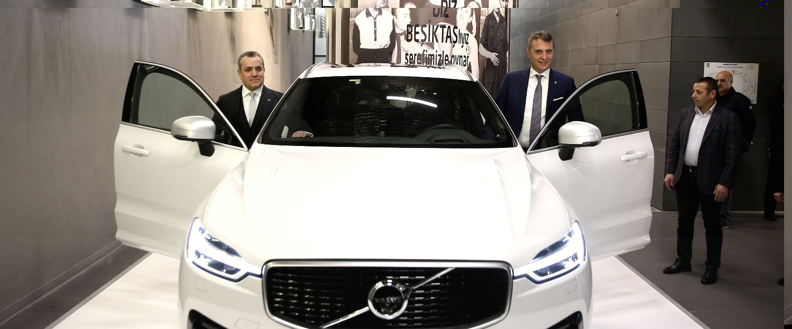 Beşiktaş, Volvo ile sponsorluk anlaşması imzaladı