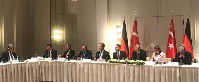 Cumhurbaşkanı Erdoğan, Alman şirketlerinin yöneticilerini kabul etti