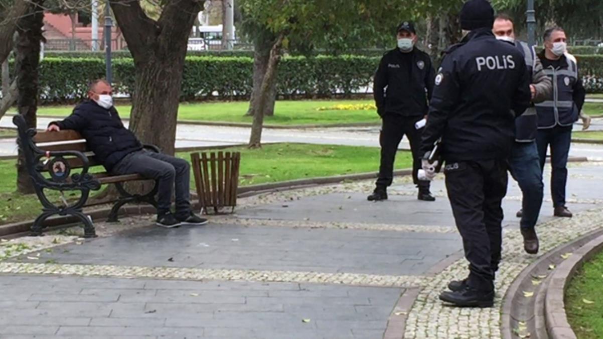 Vaka sayısında zirvede olan Samsun’da koronavirüslü şahıs parkta otururken yakalandı