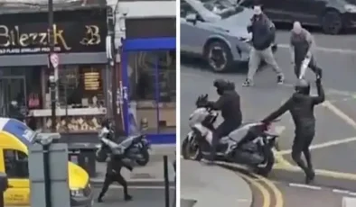 Londra’da Türk kuyumcu dükkanı palalı hırsızlar tarafından soyuldu